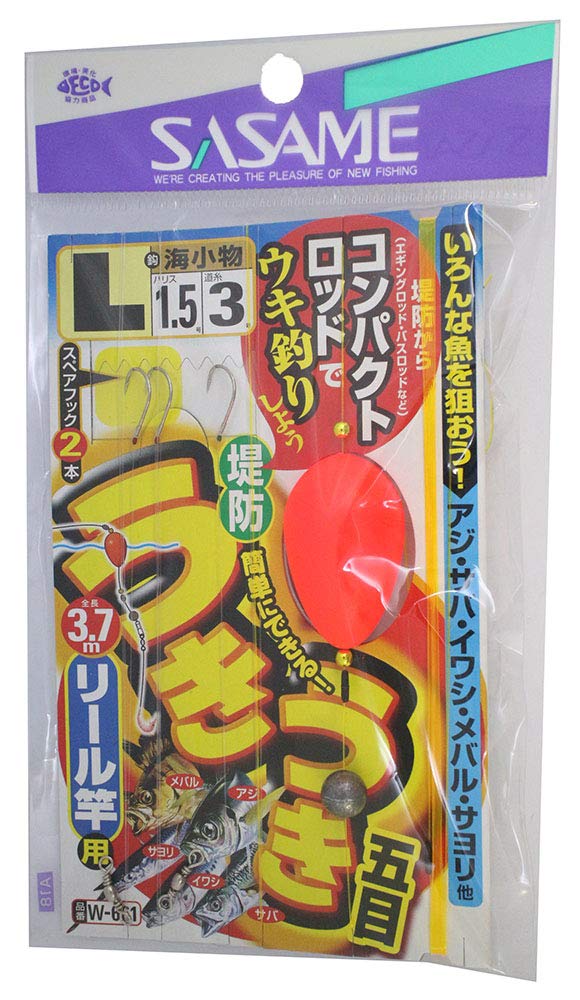 

SASAME W-661 Ukiuki Embankment Gomoku для катушки L