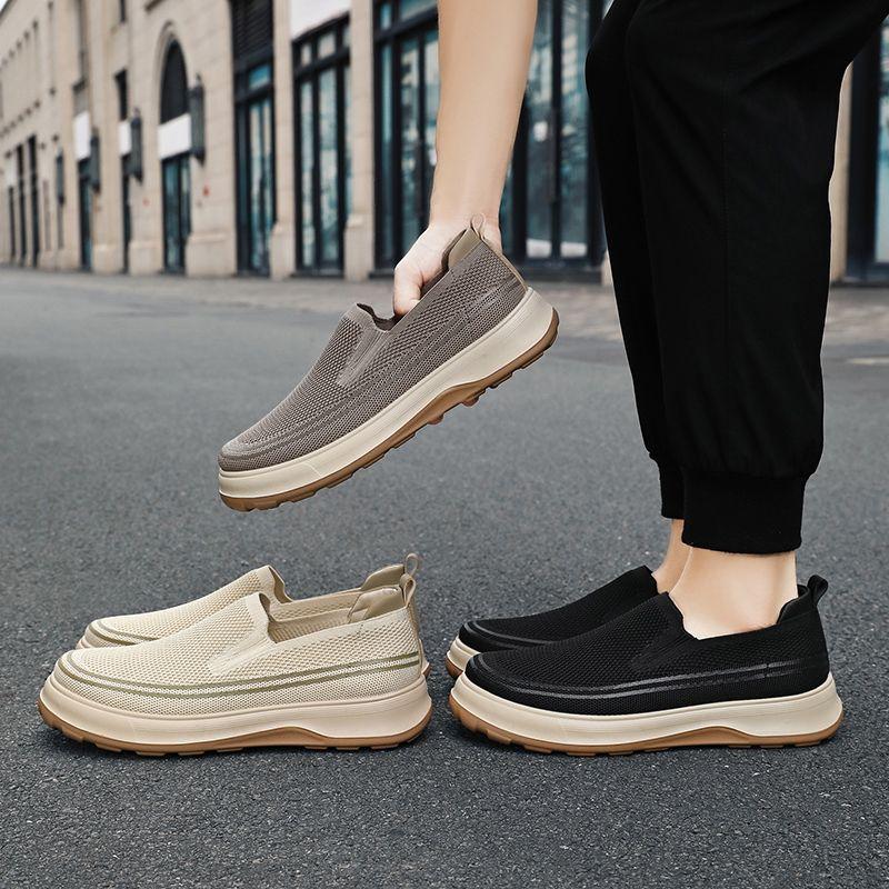 Herren Slipper Luxus Plateau Lässig Sport Tennis Sneaker Für Herren 2024 Bequeme Outdoor Mode Trekking Slip-Ons Schuhe