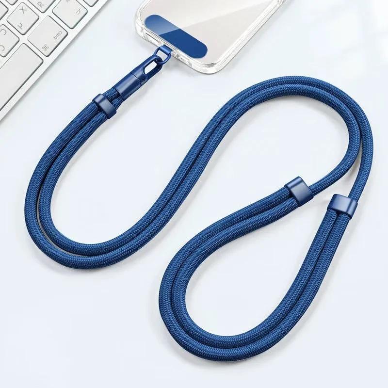 Universal Phone Lanyard with Clip Upgraded Anti-Drop 360° Rotation Adjustable Neck/Crossbody Strap for All Phone Cases