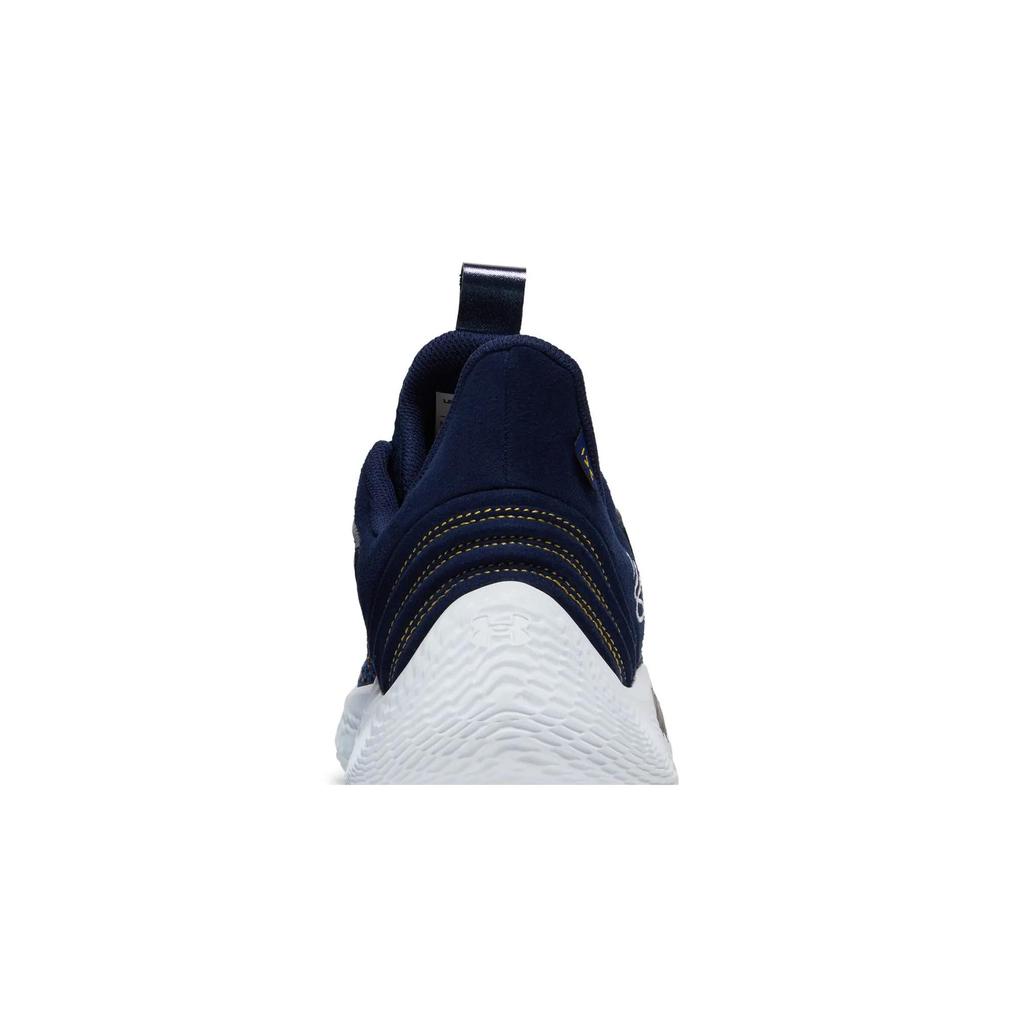 Under Armour Curry Flow 9 'We Believe' (Unisex) Midnight Navy / Orange Basketball Shoes 3025684 406