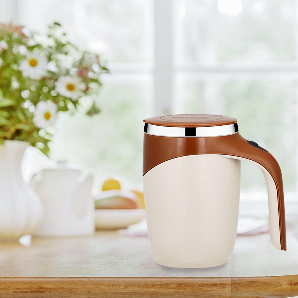 Selbstrührender Becher Wiederaufladbarer Automatischer Mischbecher Automatischer Rührbecher für Milch/Kakao im Büro/in der Küche/auf Reisen
