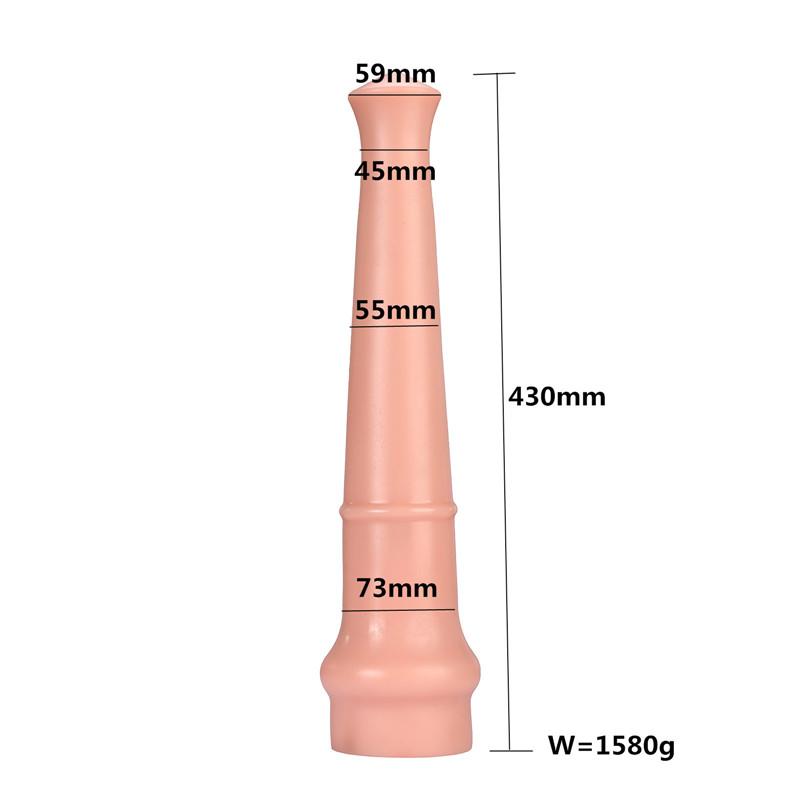 Dlouhý anální kolík 43CM Koňský penis SM Rozšíření análního otvoru Produkt na zadek Pro muže Ženy Masturbační pomůcka Dospělý dilatátor Sexuální hračky