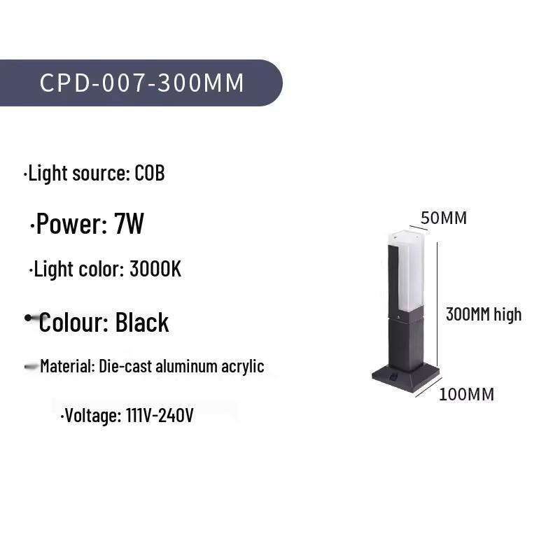 

Waterproof Rustproof Aluminum Outdoor Lawn & Garden Light
