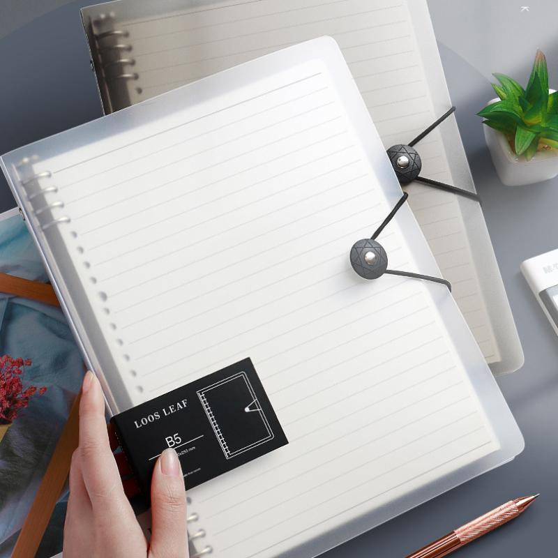 60Sheet Replaceable Refill Loose Leaf Notebook A4 A5 B5 Spiral Binder Paper Index Writing Book Stationery Office School Supplies