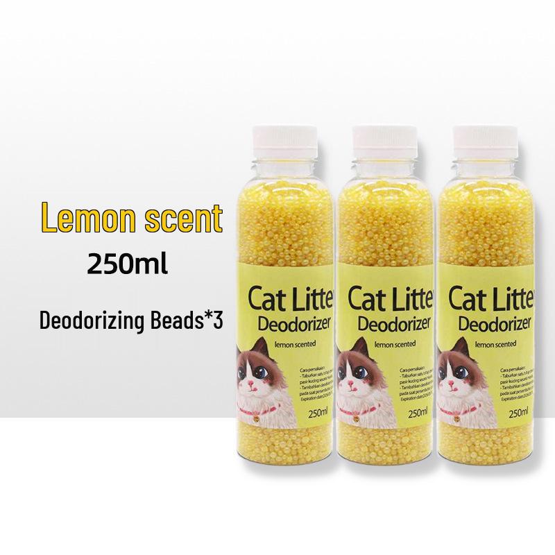 Cat Litter Deodorizing Beads - Odor Remover and Litter Box Companion