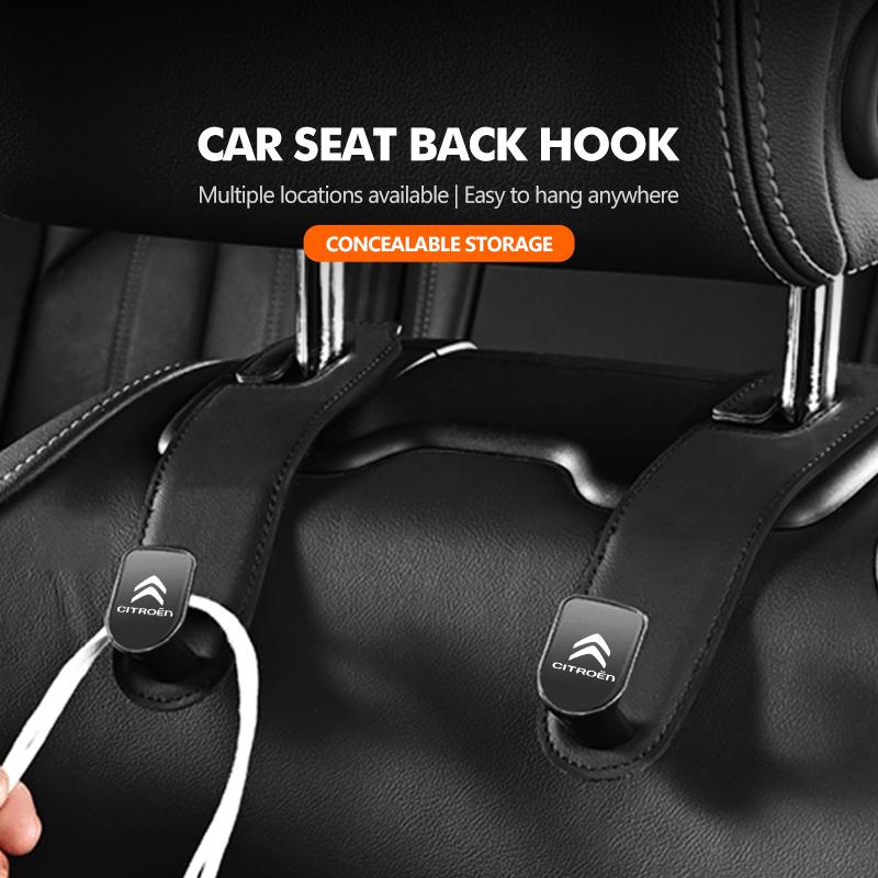 Car Headrest Hook Rear Seat Organiser Handbag Clothes Holder For Citroen Grand Berlingo Jumper Celysee Xsara Picasso Aircross