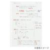 Maruman Smart Review B5 Support 39 50 Pack of 10 Loose-Leaf Notepad, Ruled, Lines, Sheets, 6mm, L1247,