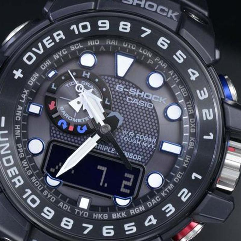 CASIO Men MASTER OF G-SEA Series Black Watch GWN-1000B-1A GWN-1000B-1A