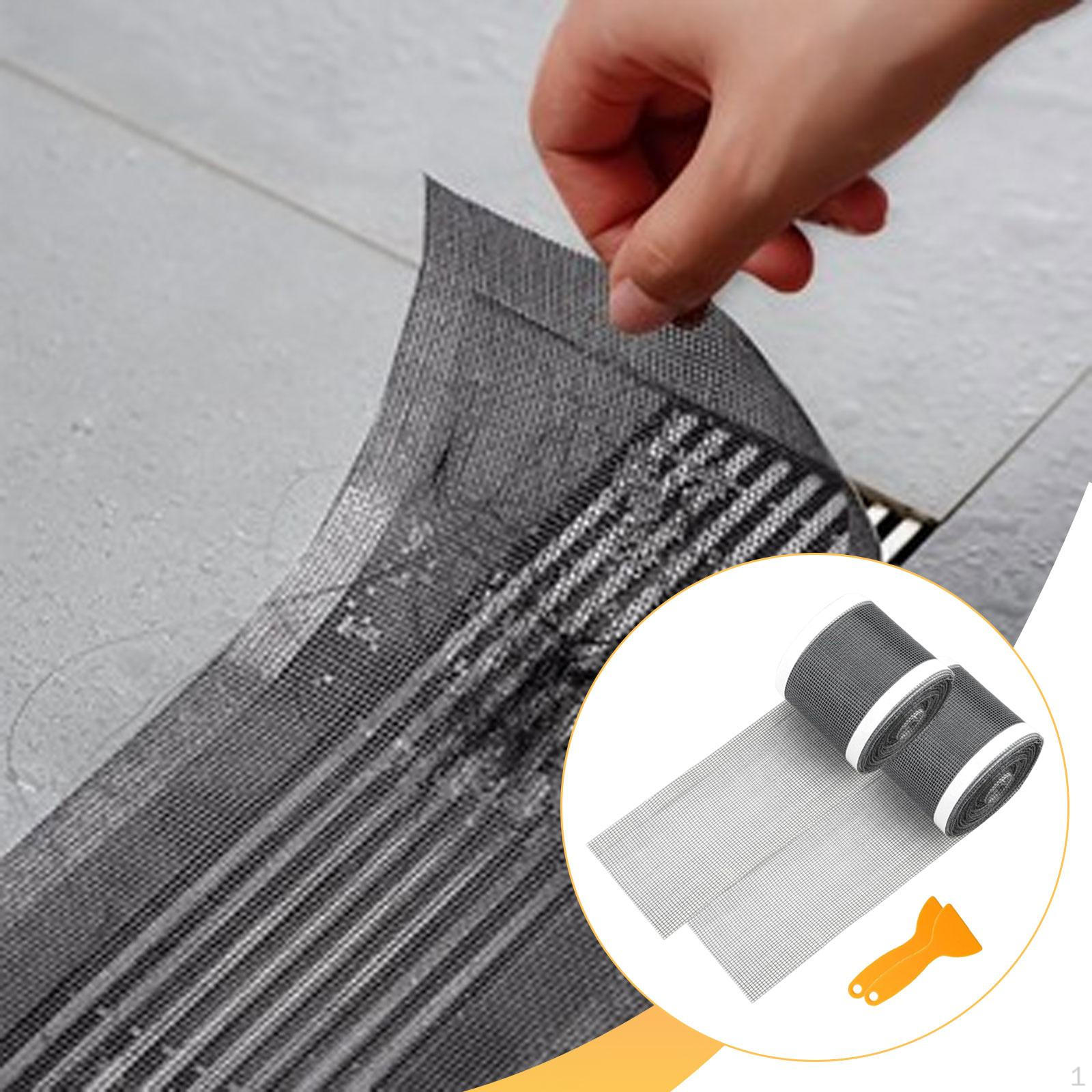 

2 шт. Слив в душе Ловушка для волос Напольная наклейка Дренажное отверстие Легко установить Сетчатая крышка для