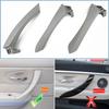 Car Door Handle Compatible With BMW 3 Series E90 E91 2006-2012 Interior Door Pull Handles Replace Cover Assembly For 323I 325I 328I 330I 335I (Gray)