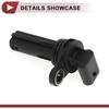 1 Pc Crankshaft Position Sensor for Jeep Grand Cherokee 3.6 16-24 Engine Crank CKP Sensor No.68079375AD Black Metal Plastic