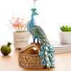 1 Pcs Creative Handcraft Peacock Modelling Design Resin Ashtray Succulent Plants Pot Home Office Decor Resin Ashtray
