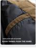 Men's Winter Color Block Hooded Jacket – Windproof Cotton Padded Coat with Plus Velvet Lining