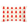 Christmas Simple Print Series Peach Skin Waist Pillowcase Home Sofa Pillowcase Office Pillowcase