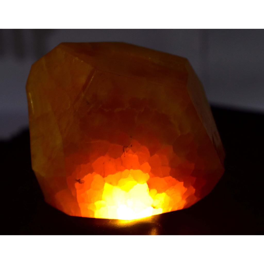 3066.75 Carat NATURAL Sapphire HUGE ROUGH Earth Mined CERTIFIED Yellow Gemstone.