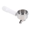 51mm Coffee Portafilter Universal Fit SUS Stainless Steel 3 Ears Coffee Portafilter for Coffee Machines White