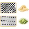 Stainless Steel 6 Sided Blades Box Grater Container Multipurpose Vegetables Cutter Manual Cheese Graters Kitchen Accessories