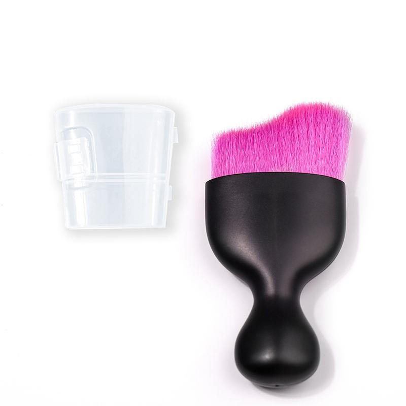 Čisticí štětec na prach z nehtů Štětec na zdobení nehtů Odstraňovač prachu z nehtů Štětec na prášek pro akrylové UV gelové laky Čištění manikúry Štětec na make-up pro krásu