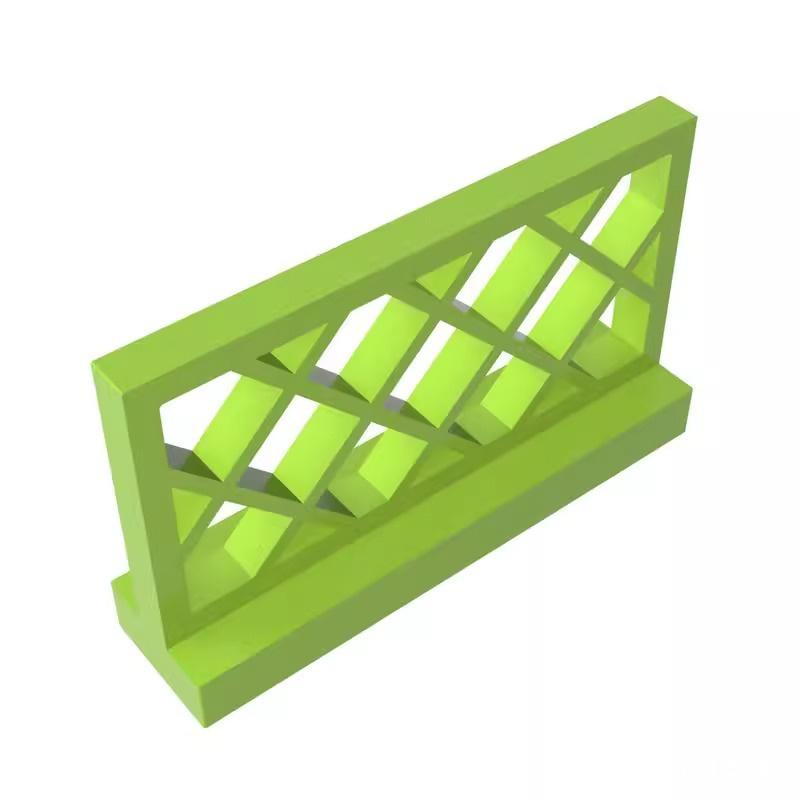 

10 ШТ 3185 Паркан 1x4x2 Набір Будівельних Блоків Решітка Освітній Конструктор Цеглинки Частинки Головоломка Іграшка Дитячі Подарунки на День Народження 10pcs grass зелений колір