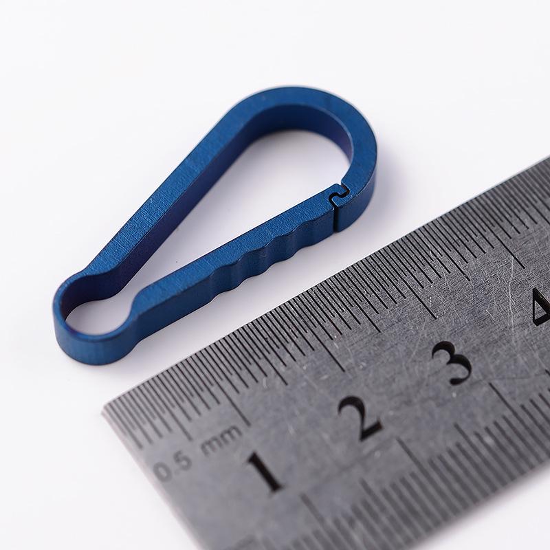Herren Titaniumlegierung Regenschirm Schlüsselanhänger und Hüftaufhänger