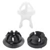 Car Hood Props Rod Clips Engine Bonnet Support Rack Holders DIYer Friendly 3Pieces Easy Install for Maintenance Safety