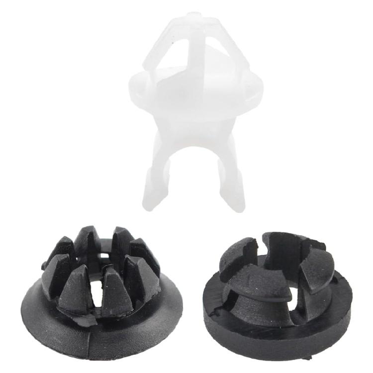 Car Hood Props Rod Clips Engine Bonnet Support Rack Holders DIYer Friendly 3Pieces Easy Install for Maintenance Safety
