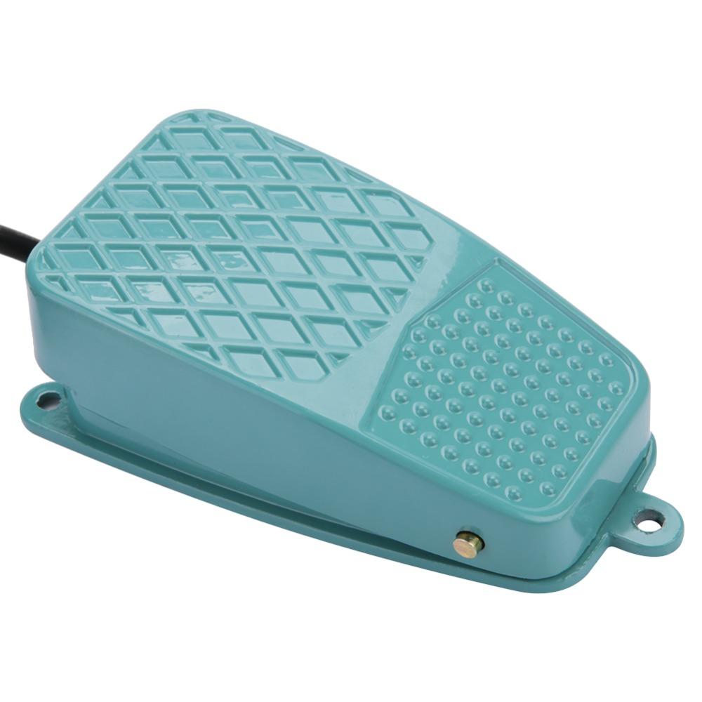 Aluminum Alloy Foot Pedal Switch AC 250V 10A Pedal Switch  Industrial Use