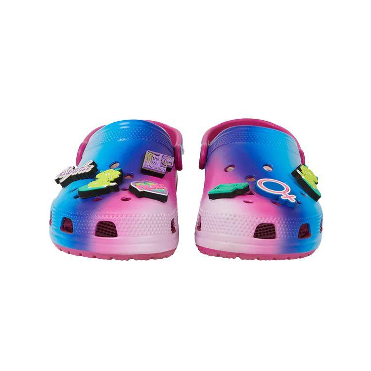 Palace X Rapha X Crocs Classic Clog Education First Unisex Sneakers Blue Multi Rayures 208220-90H