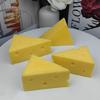 Decorative Cheese Artifact Sturdy Plastic Component For Display And Education