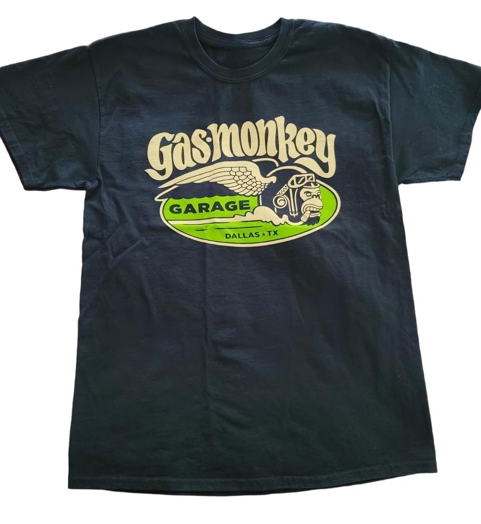 Gas Monkey Garage Dallas TX Retro Logo T-Shirt