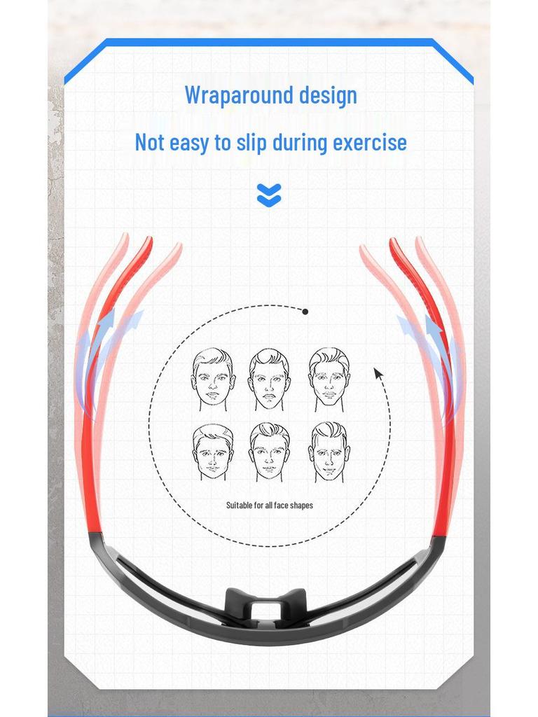 SCVCN Cycling Glasses: Sport Sunglasses for Men & Women, Ideal for Outdoor Activities, Running, Mountain Biking, and More.