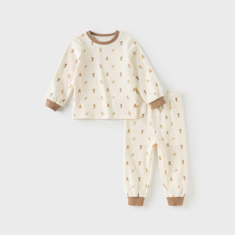 David Bella Boys' Underwear Set Warm Baby Autumn Clothes and Pants Children's Pajamas Loungewear Spring Season