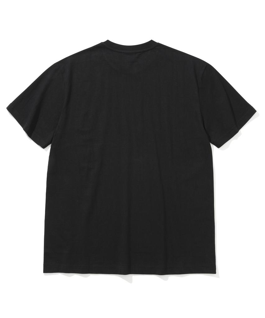 XOX Basic Crew Neck Short Sleeve T-Shirt [Black]