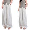Linen Wide-leg Pants Women's Summer Thin 1116 New Drape Loose Tencel Anti-wrinkle Sunscreen Casual Straight-leg Pants