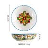 European-style Creative Hand-painted Ceramic Tableware Irregular Western Food Plate Fashion Household Plate Bowl Set Steak Plate
