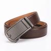 Men'S Automatic Buckle Cowhide Belt Men'S High-End High-End Versatile Belt Youth Belt