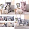 Adorable Large Cat Plush Toy Soft Cute Stuffed Doll Perfect For Christmas Gift