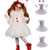 Pennywise Clown Costume for Girls Halloween Character Dress-Up Ballet Skirt Set Carnival Party Children's Costume Outfit