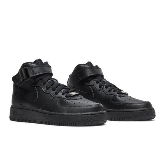 

Nike Air Force 1 Mid LE GS Triple Black DH2933-001 EU 35.5 чорний