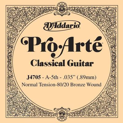 Classic Guitar Loose Strings Pro Arte J4705 Set of 5 D'Addario A-5th []