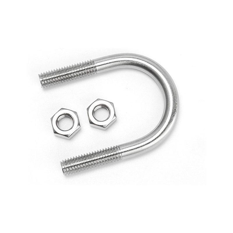 Available: Customizable 201 Stainless Steel U-Bolts (M6, M8, M10, M12)