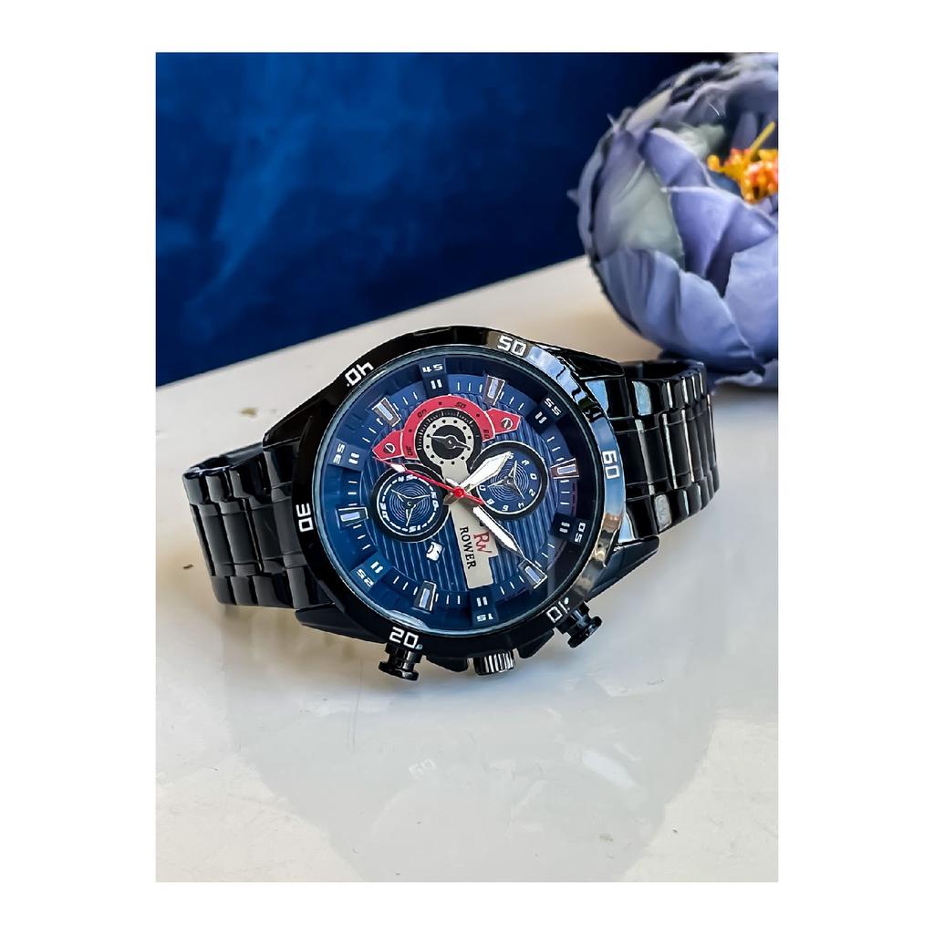 Neue Saison Silberfarbene Metallkordel Herrenuhr mit Armband als Geschenk