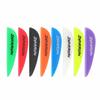 50Pcs 3 Inch Archery Arrow Feather Feather Rubber Vanes Fletching For Aluminum Fiberglass Carbon Arrow Shaft Accessories