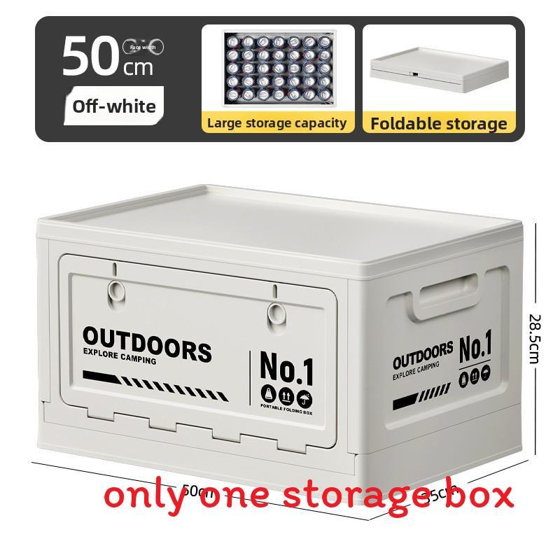 Outdoor Camping Aufbewahrungsbox mit faltbarem Design für Auto-Organizer und Campingausrüstung