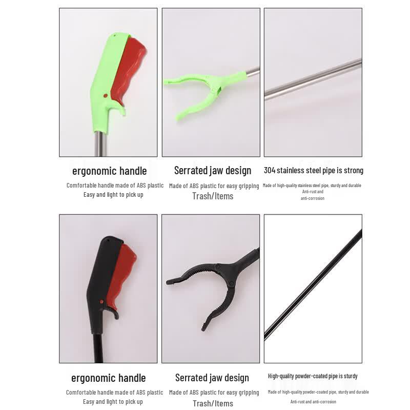 Long Handle Garbage Picker Tongs
