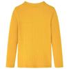 T-shirt enfants à manches longues tricot côtelé 4 couleurs et 5 dimensions disponibles