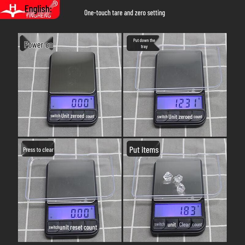 Yingheng Mini Digital Jewelry Scale 100g/0.01g
