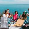 NUOLUX Insulated Food Delivery Insulated Pizza Lunch Large Perfect for Sports and More Bag, Bag, Bag, Capacity, Foldable, Picnics, Camping, Days,