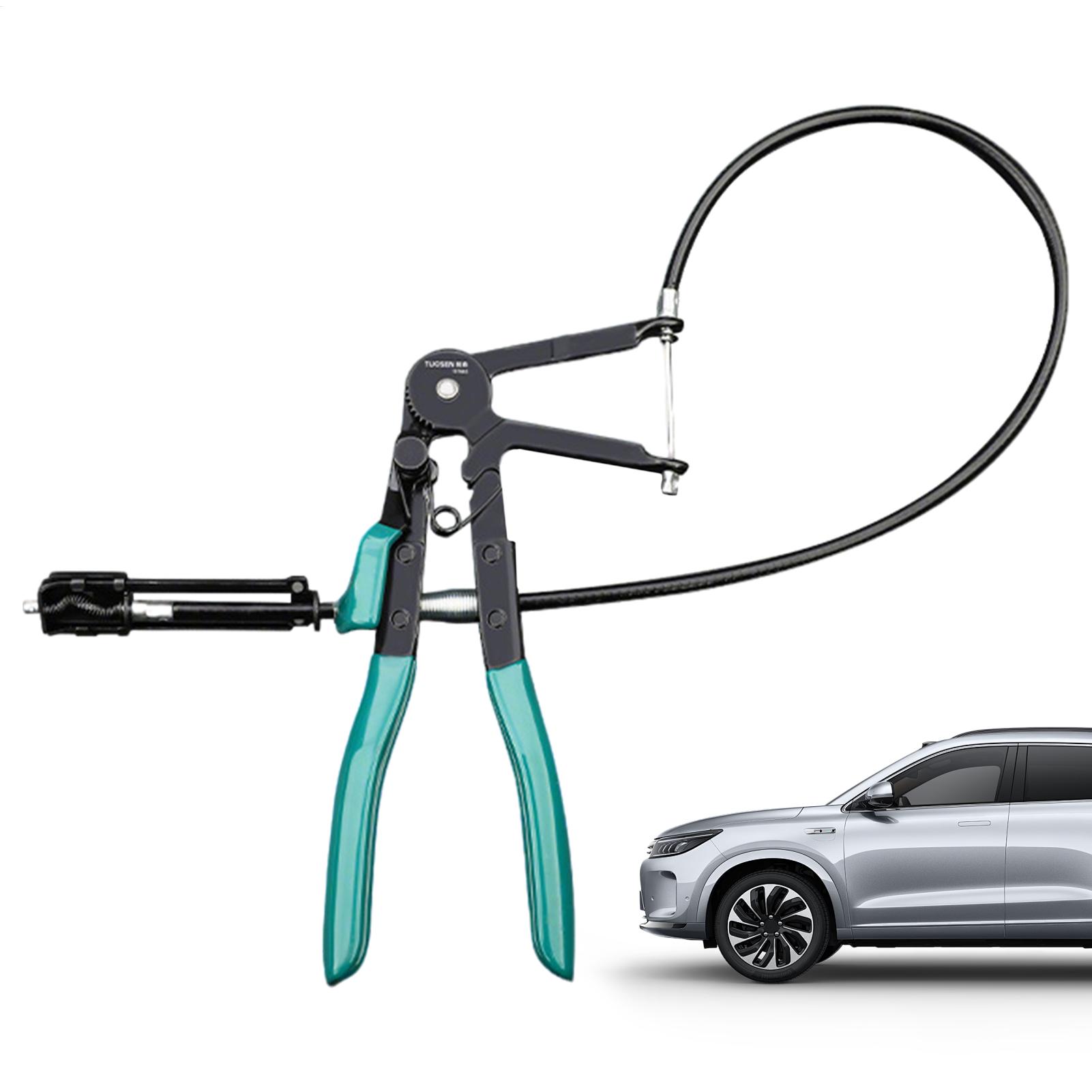 

Car Fuel Oil And Water Pipe Clamp Disassembly Tool Long Reach Flexible Spring Hose Clamp Pliers For Car Coolant Radiator CN
