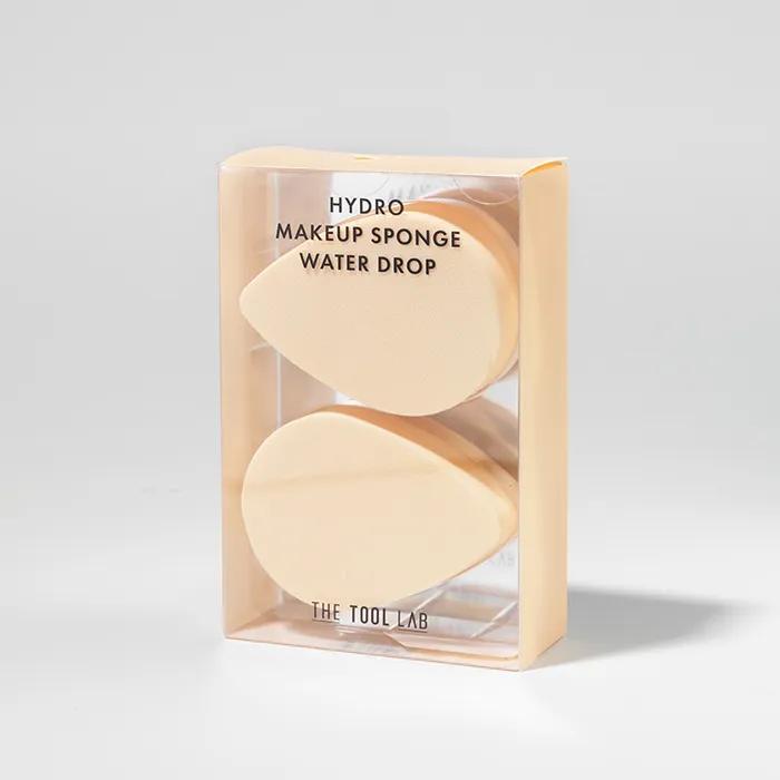 [Moist and Close Adhesion] THE TOOL LAB Moist Base Makeup Foundation Puff Hydro Sponge 3-Piece Set